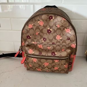 Coach back pack purse